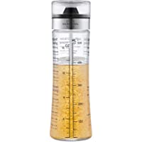Los mejores  - SILBERTHAL Vinagrera antigoteo 500ml Cristal | Botella Aceite aliño para ensaladas | Aceitera para Salsas | Salad…